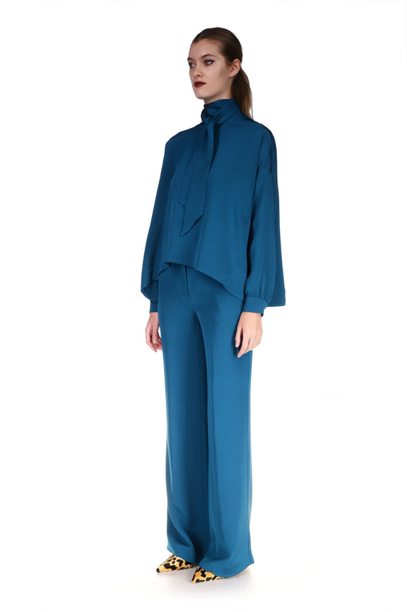 'PEACOCK' WIDE LEG PANTS - PANTS - Libertine