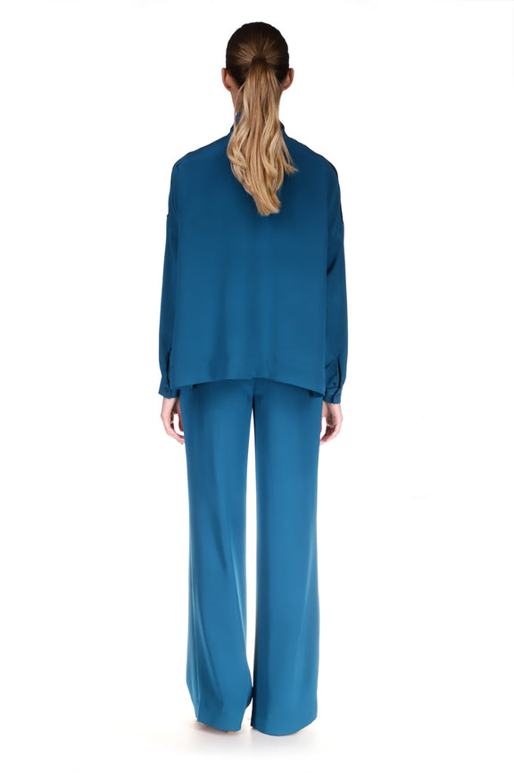 'PEACOCK' WIDE LEG PANTS - PANTS - Libertine