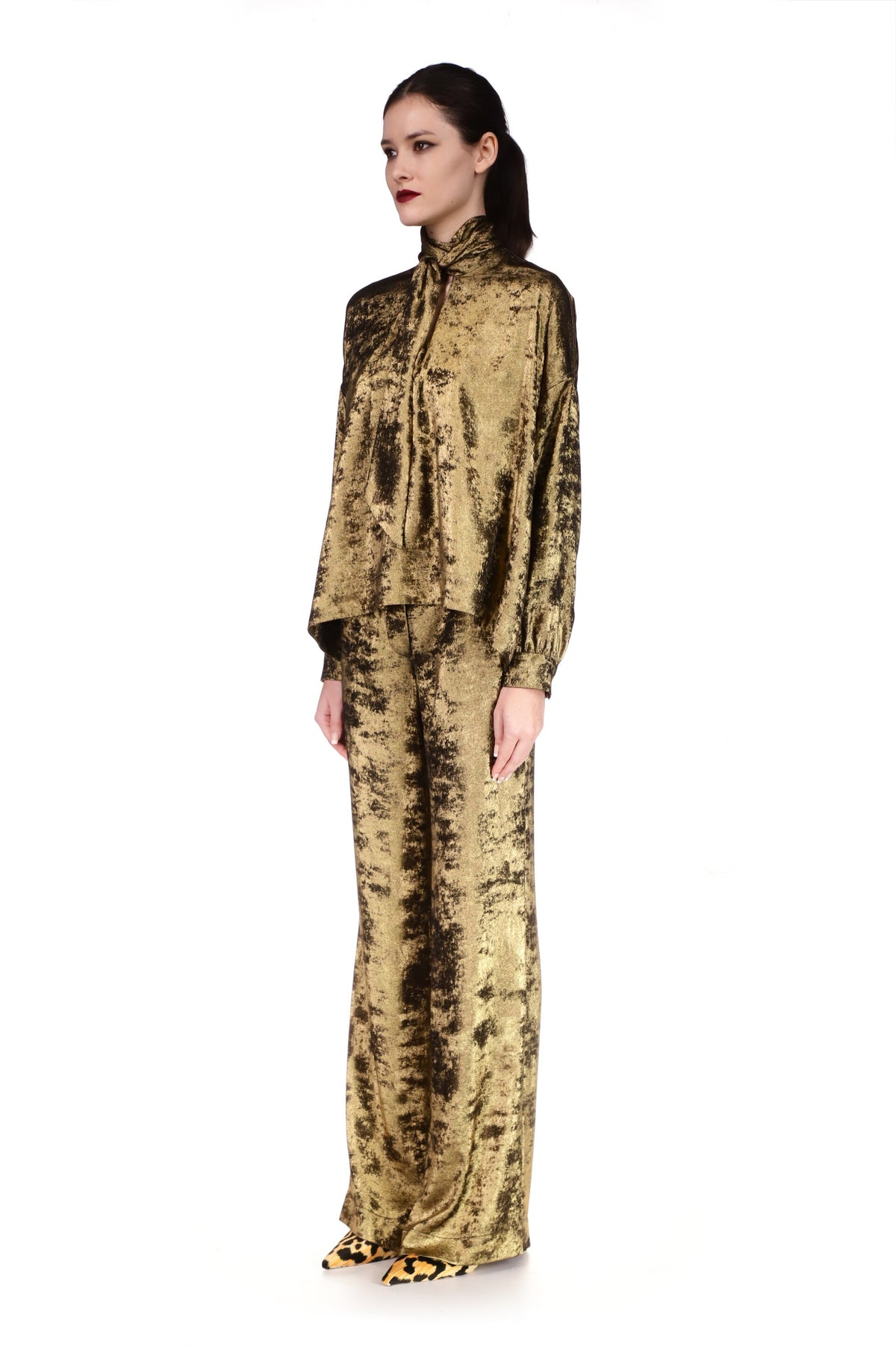 'PYRITE' WIDE LEG PANTS - PANTS - Libertine