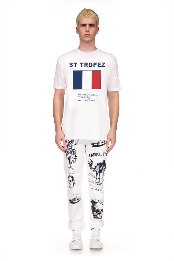'ST. TROPEZ' S/S T-SHIRT - T SHIRTS - Libertine