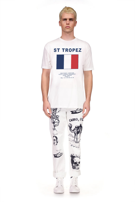 'ST. TROPEZ' S/S T-SHIRT - T SHIRTS - Libertine - Main image