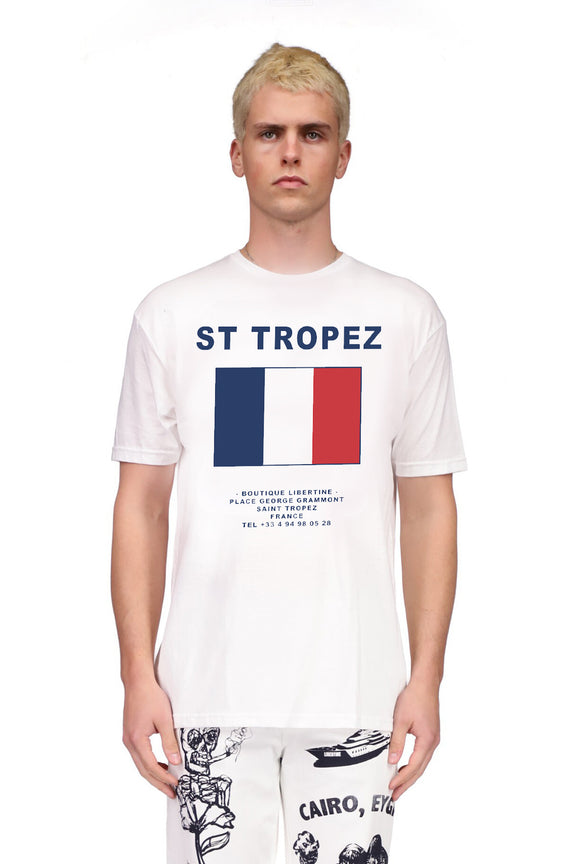 'ST. TROPEZ' S/S T-SHIRT - T SHIRTS - Libertine