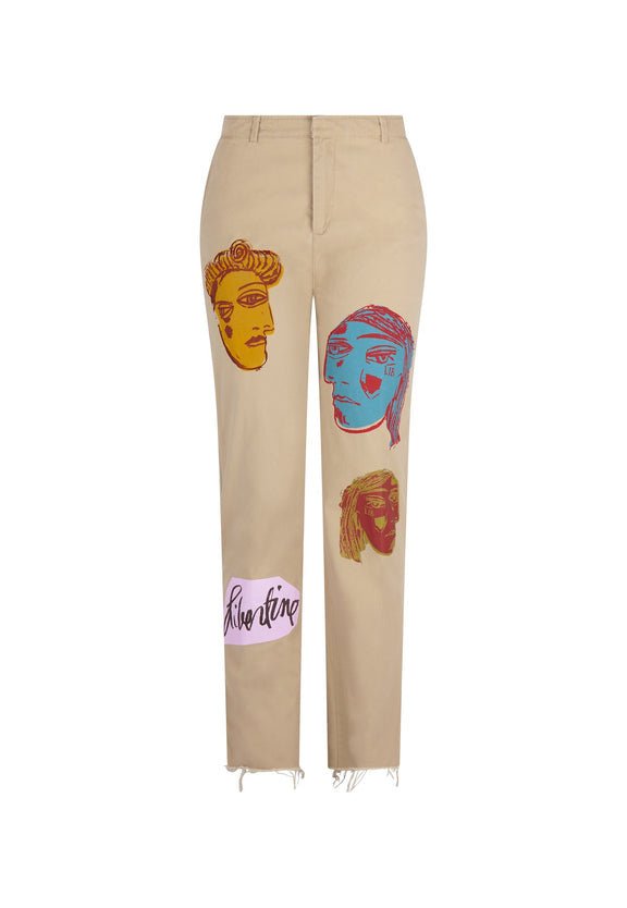 'ARLES FACES' CHINOS -  - Libertine