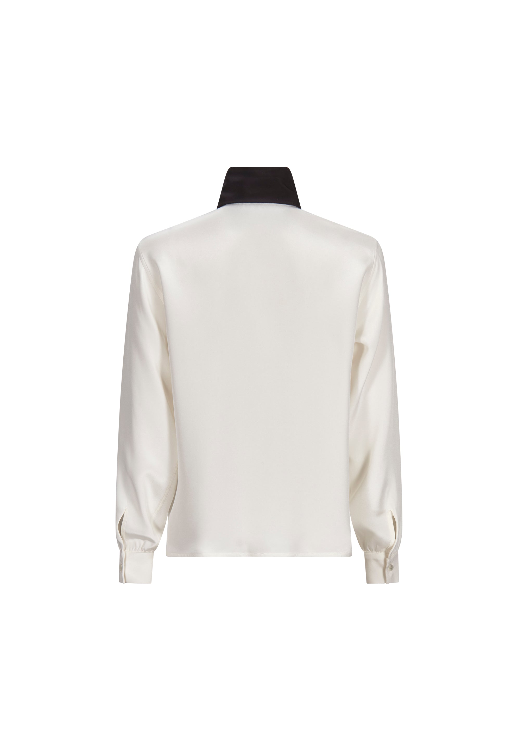 'LE SMOKING' SLIM KEITH TIE BLOUSE -  - Libertine