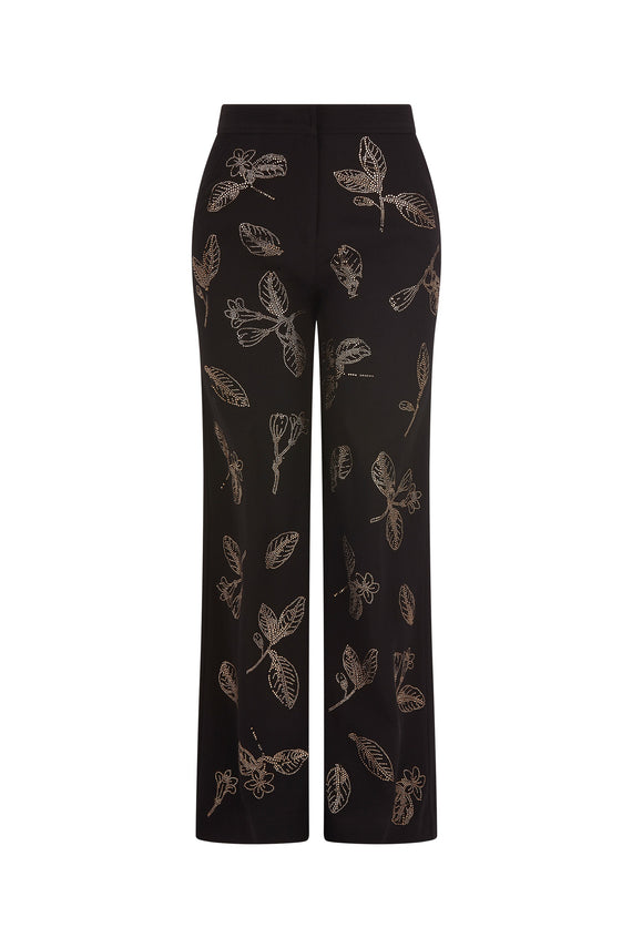 'GOLDEN LEAVES' WIDE LEG PANTS - - Libertine - Main image