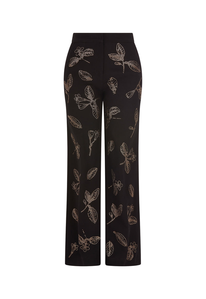 'GOLDEN LEAVES' WIDE LEG PANTS -  - Libertine