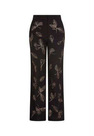 'GOLDEN LEAVES' WIDE LEG PANTS