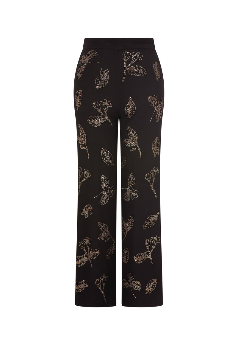 'GOLDEN LEAVES' WIDE LEG PANTS -  - Libertine