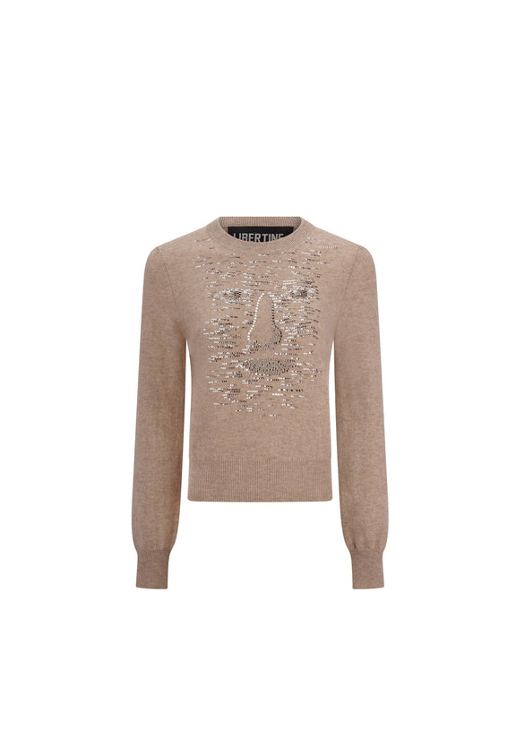 'BARK MAN' SHRUNKEN PULLOVER SWEATER -  - Libertine