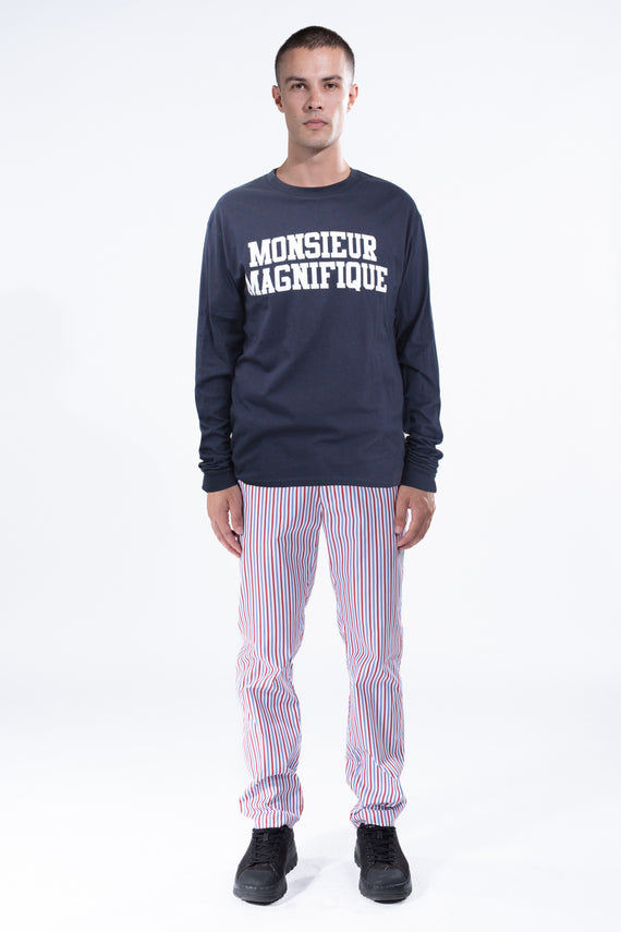 'MONSIEUR' LONG SLEEVE T SHIRT - - Libertine - Main image