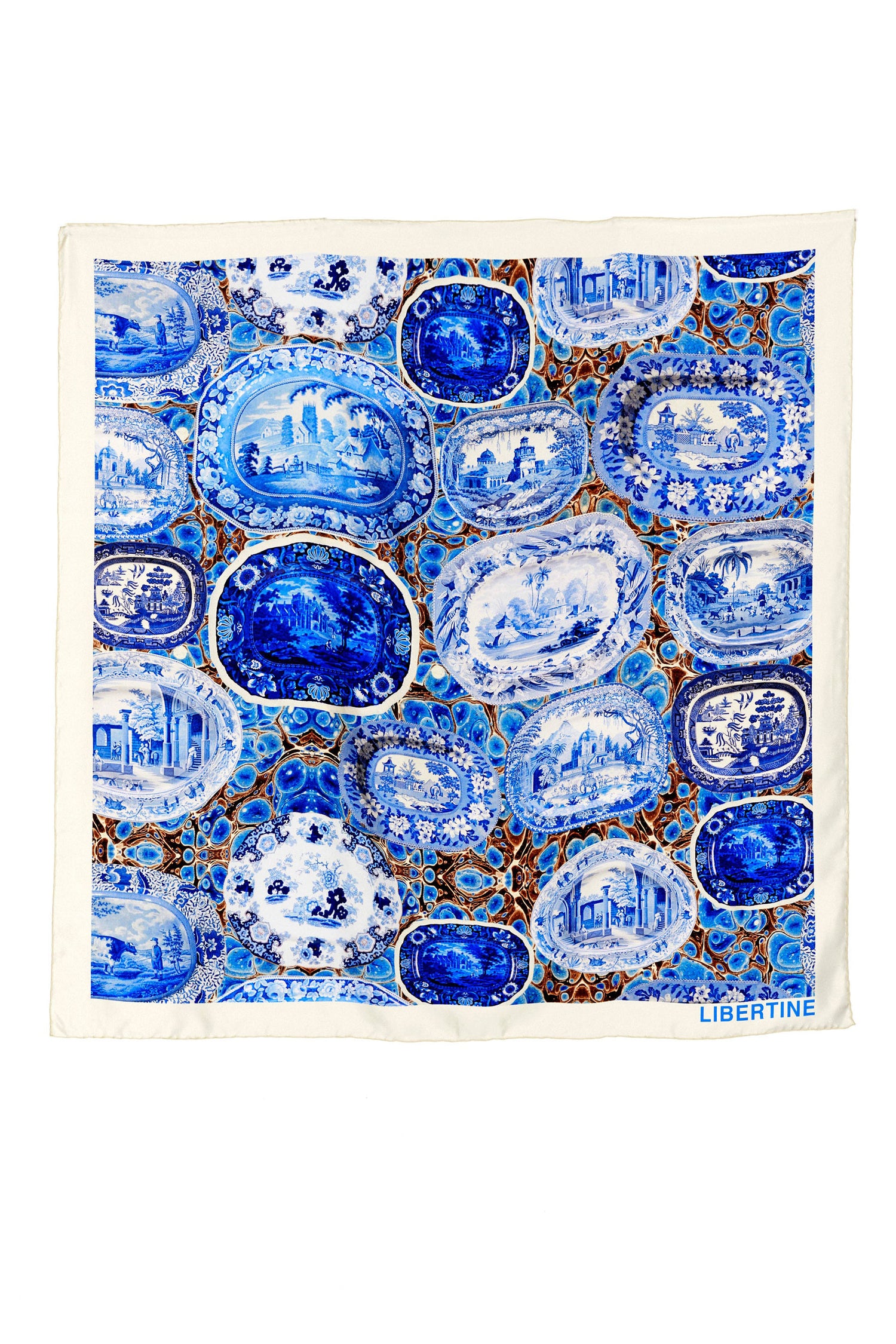 Plates and Platters Scarf - Web Exclusives - Libertine