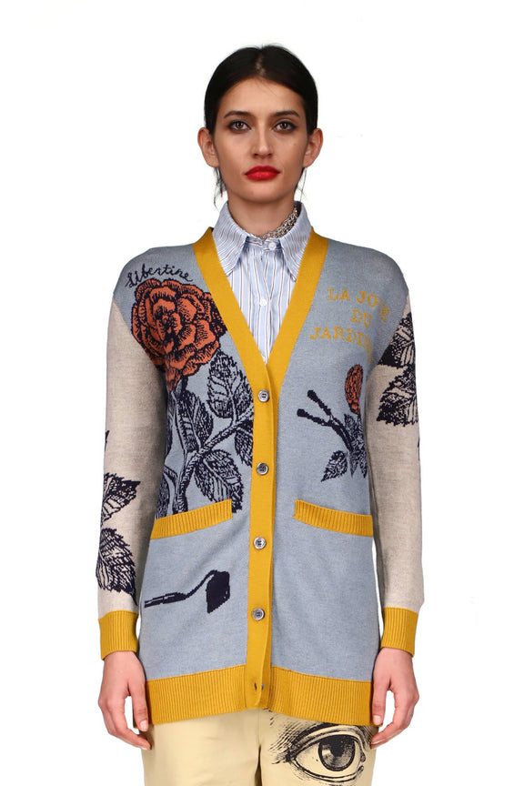 'GARDENER'S' CARDIGAN - SWEATERS - Libertine