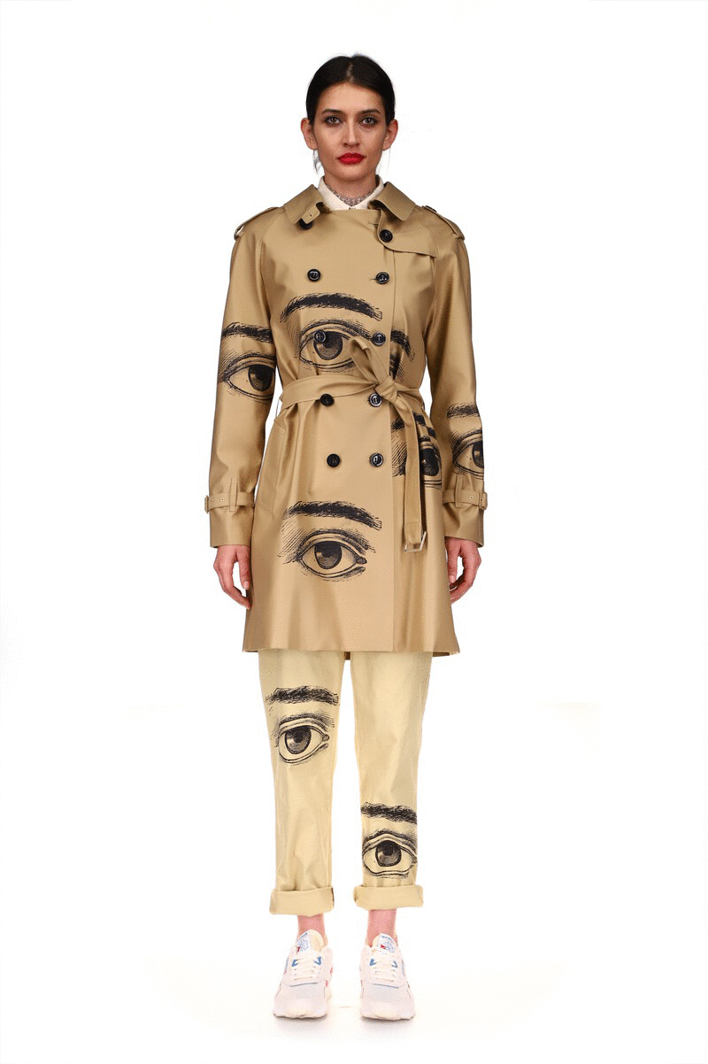 '2004 EYE REISSUE' KHAKI TRENCH - COATS - Libertine|https://cdn.shopify.com/videos/c/o/v/4d1bb0fa46ed40d4a764797786ef355c.mp4