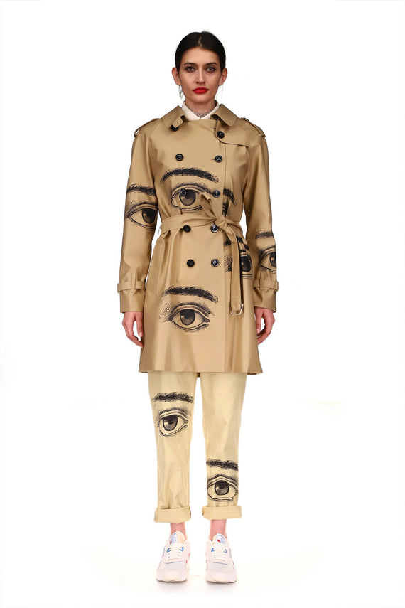 '2004 EYE REISSUE' KHAKI TRENCH - COATS - Libertine - Main image