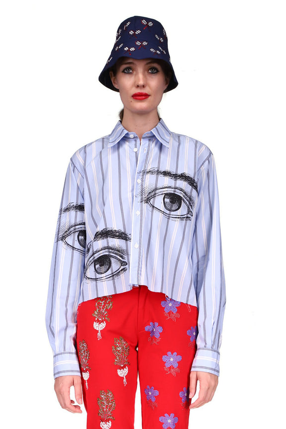 '2004 EYE REISSUE' CROPPED CLASSIC SHIRT - CLASSIC SHIRTS - Libertine