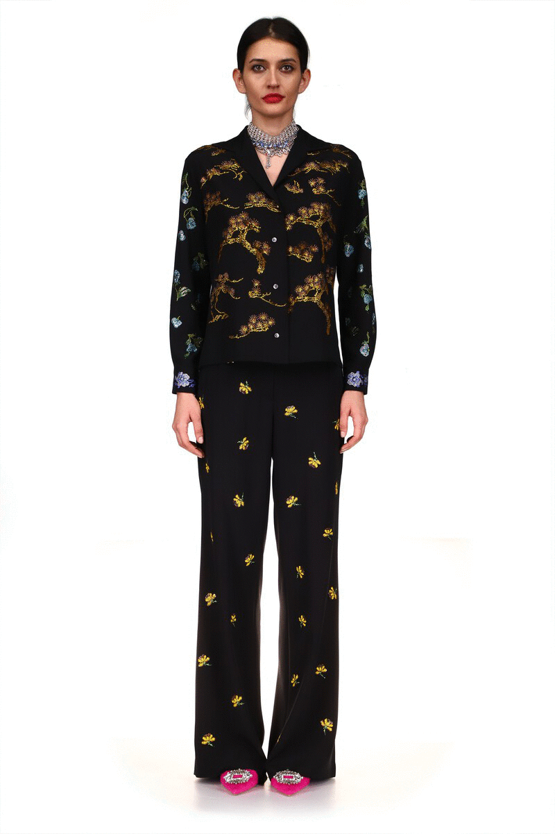 'KYOTO GARDENS' PJ BLOUSE - TOPS - Libertine|https://cdn.shopify.com/videos/c/o/v/c42f74ddb19e436996a29365aec80762.mp4