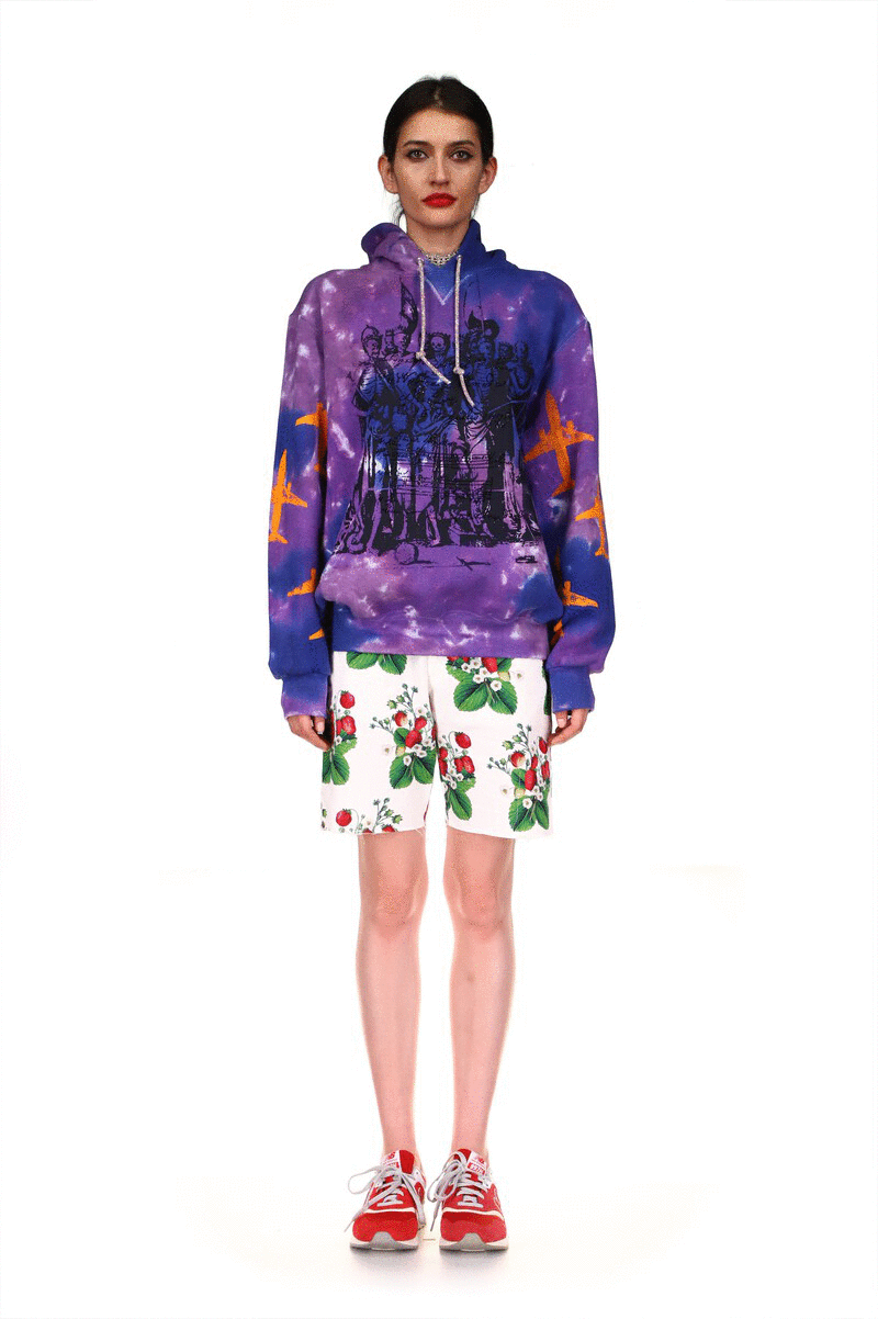 'SKELETON' TIE DYE SLIM HOODIE - SWEATSHIRTS - Libertine|https://cdn.shopify.com/videos/c/o/v/20aee8890a27402f82967b60a1b454c1.mp4