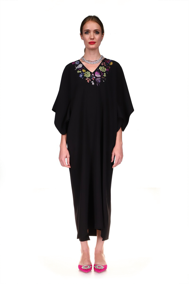 'MILLE FLEUR' KAFTAN DRESS - DRESSES - Libertine|https://cdn.shopify.com/videos/c/o/v/4ccecf935f994f1a9a84675d7b7bdec8.mp4