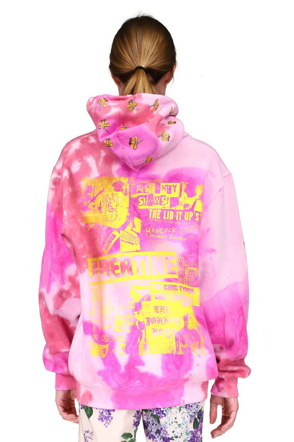 'LIBERTINE FLYER' TIE DYE SLIM HOODIE - SWEATSHIRTS - Libertine