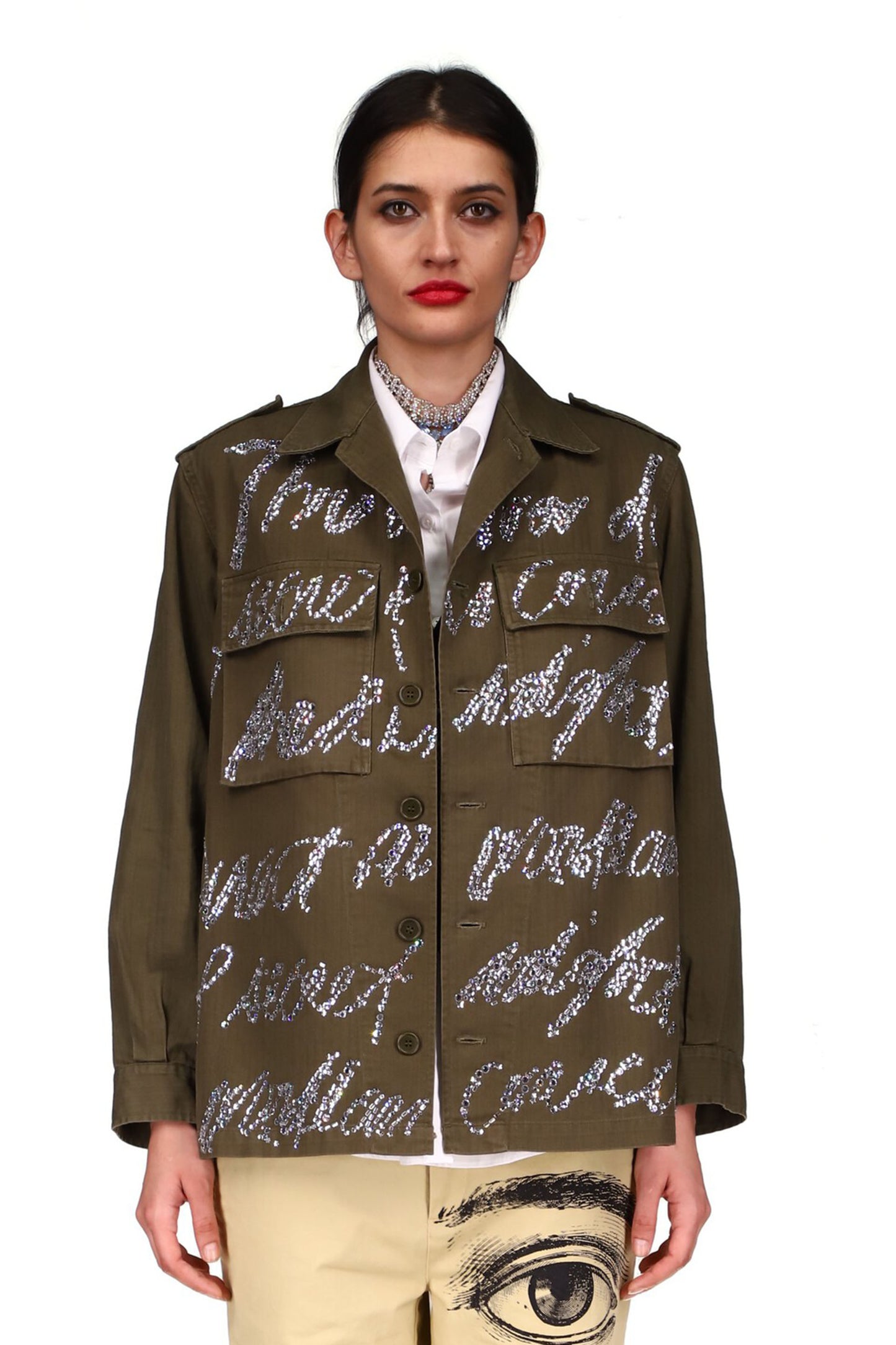 'A HYMN TO THE MOON' VINTAGE FRENCH MILITARY JACKET - ARMY JACKETS - Libertine