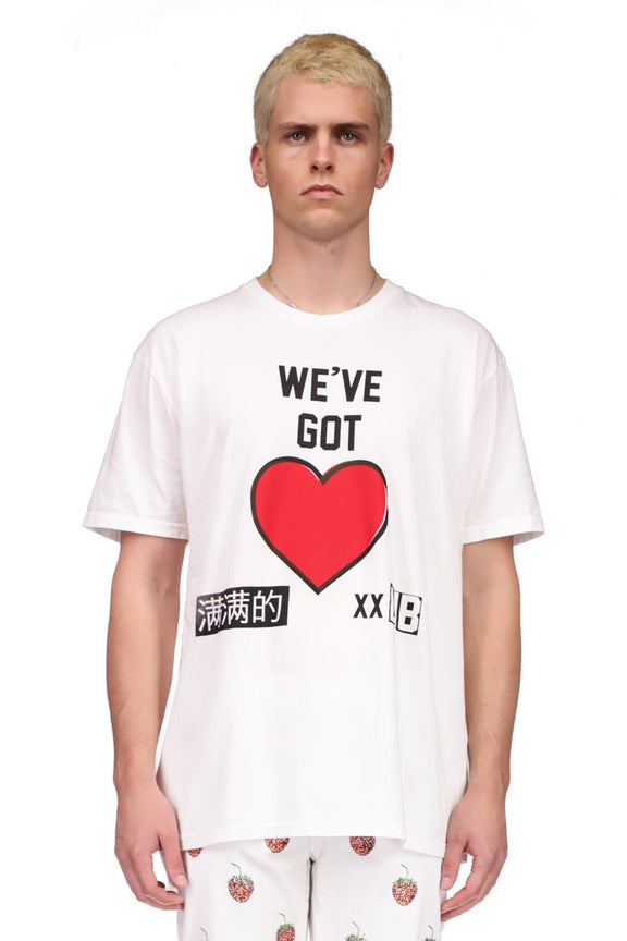 'WE'VE GOT HEART' S/S T-SHIRT - T SHIRTS - Libertine