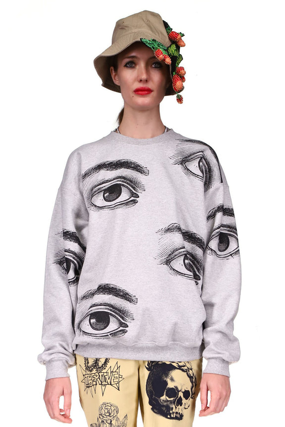 '2004 EYE REISSUE' CREWNECK SWEATSHIRT - T SHIRTS - Libertine