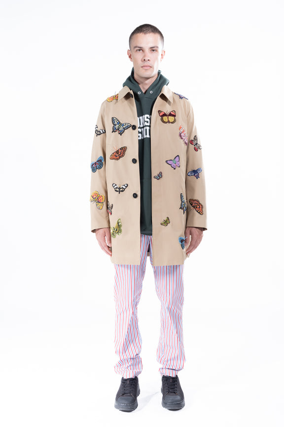 'Millions of Butterflies' Mac Coat -  - Libertine