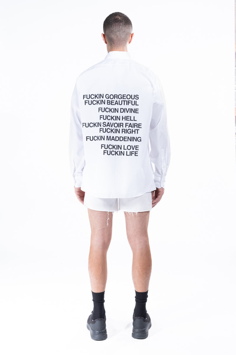 'Fckn Gorg' Classic Shirt -  - Libertine