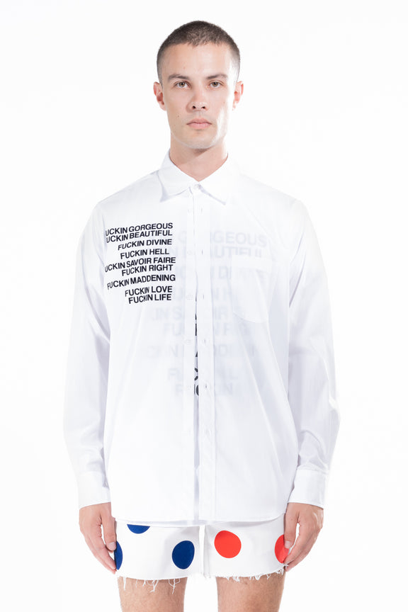 'Fckn Gorg' Classic Shirt -  - Libertine