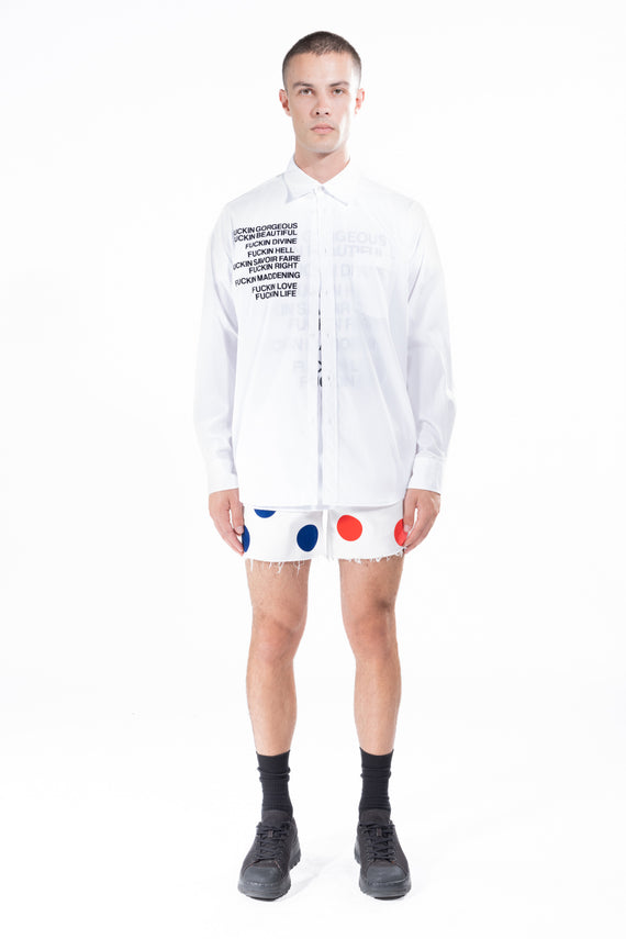 'Fckn Gorg' Classic Shirt - - Libertine - Main image