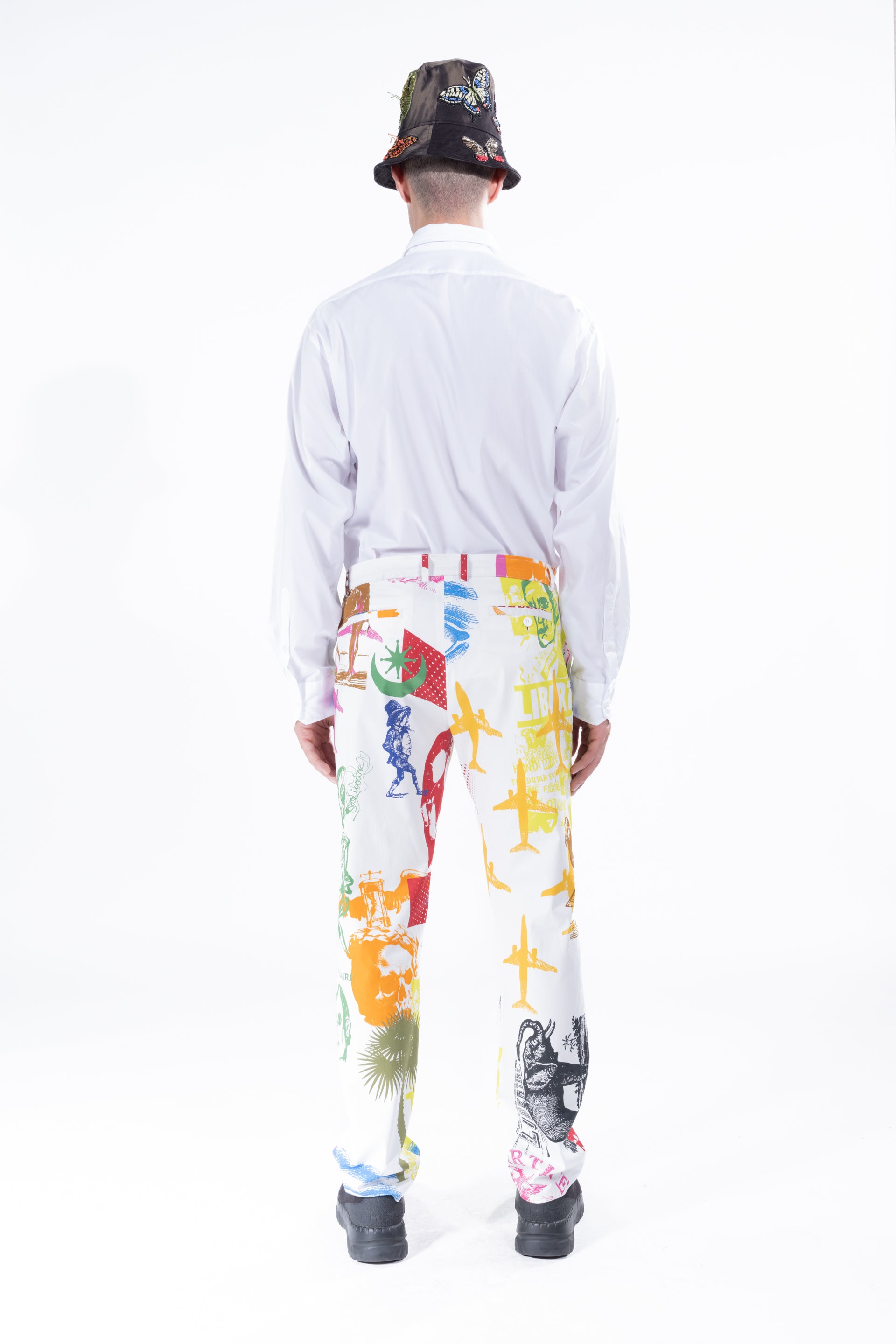 'LIBERTINE SILK SCREENS' CHINOS -  - Libertine