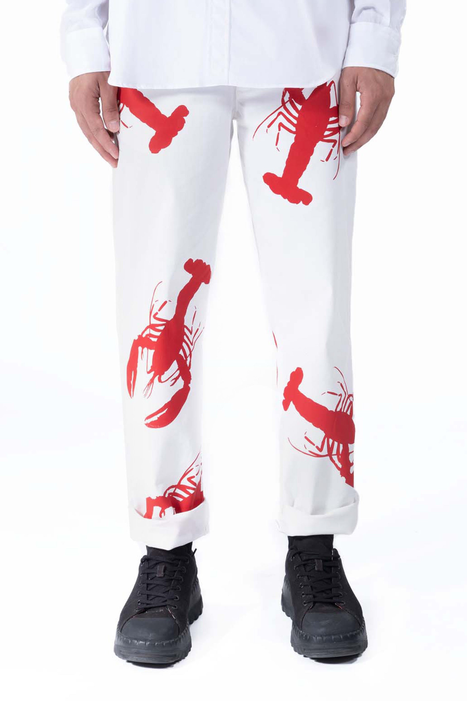 Lobster Mafia - Salt And Pepper Stanfields Heritage Fleece Pants