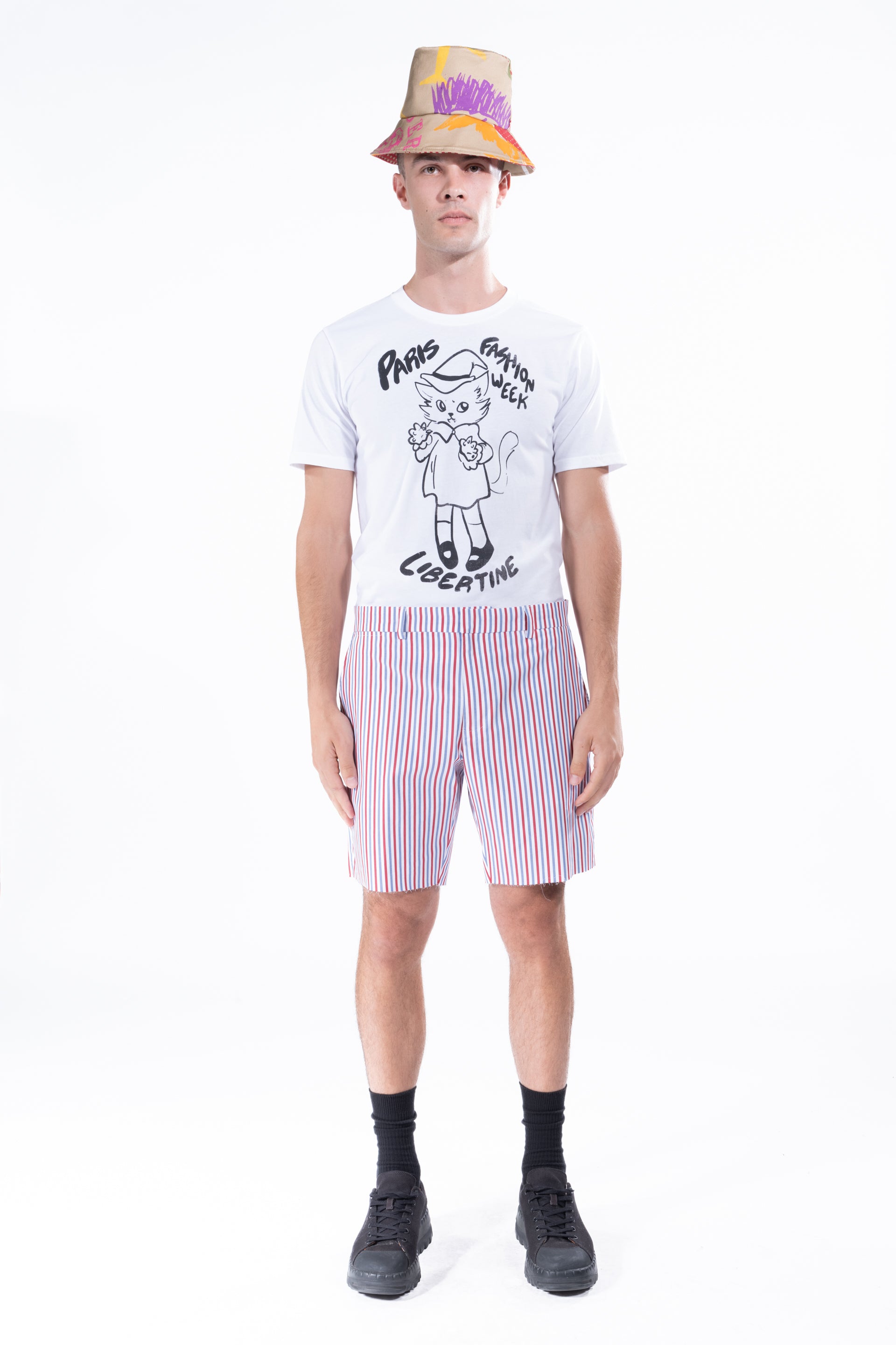 RED/BLUE STRIPE' SHORT – Libertine