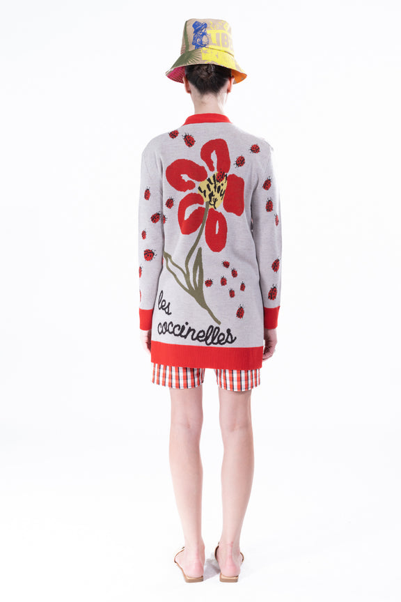 'LADYBUG' OVERSIZED CARDIGAN -  - Libertine