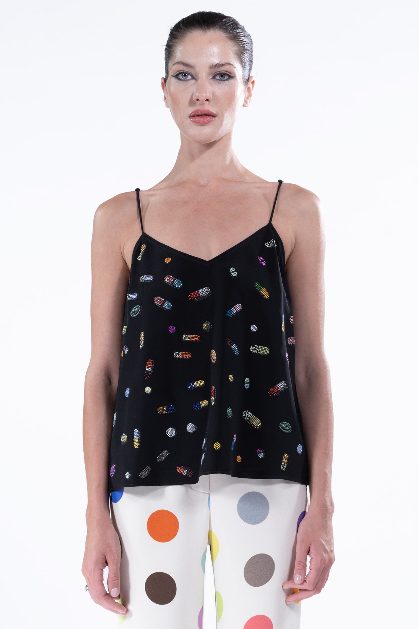 'MOTHERS LITTLE HELPERS' CAMISOLE -  - Libertine