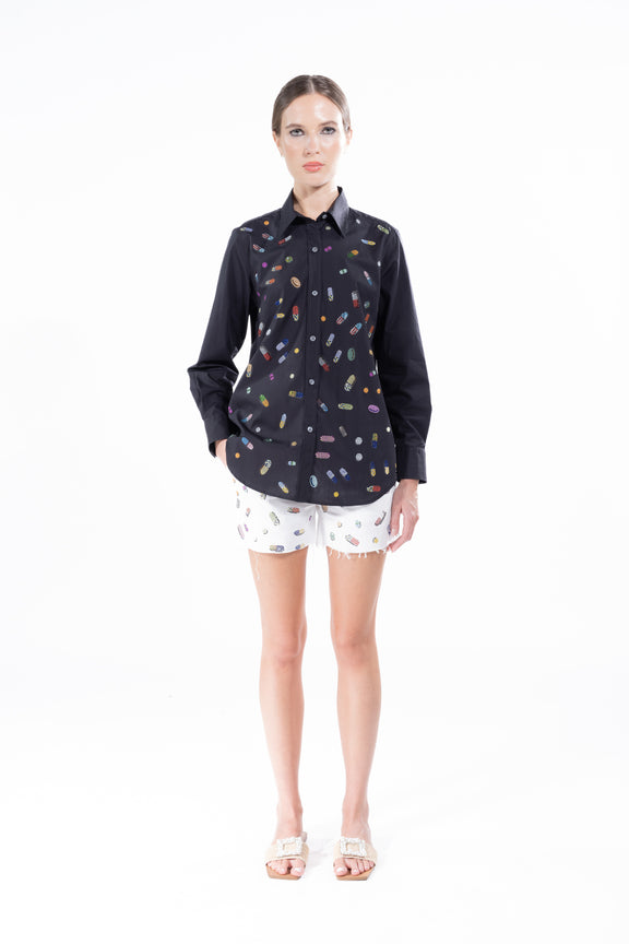 'MOTHERS LITTLE HELPERS' NEW CLASSIC SHIRT -  - Libertine