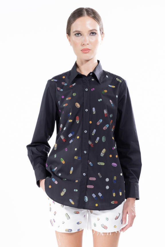 'MOTHERS LITTLE HELPERS' NEW CLASSIC SHIRT -  - Libertine