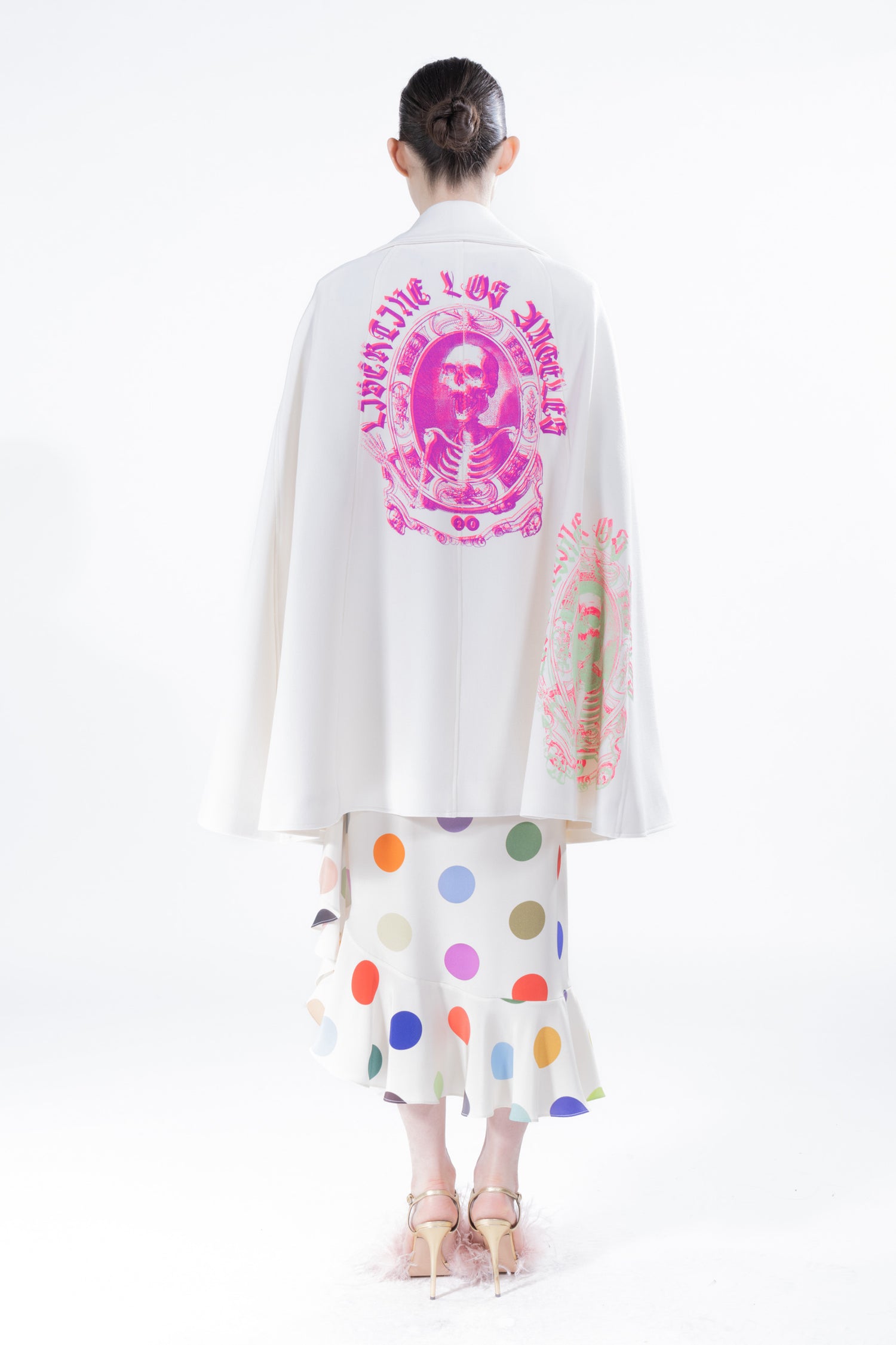 'ASHES TO ASHES' SHORTIE CAPE -  - Libertine
