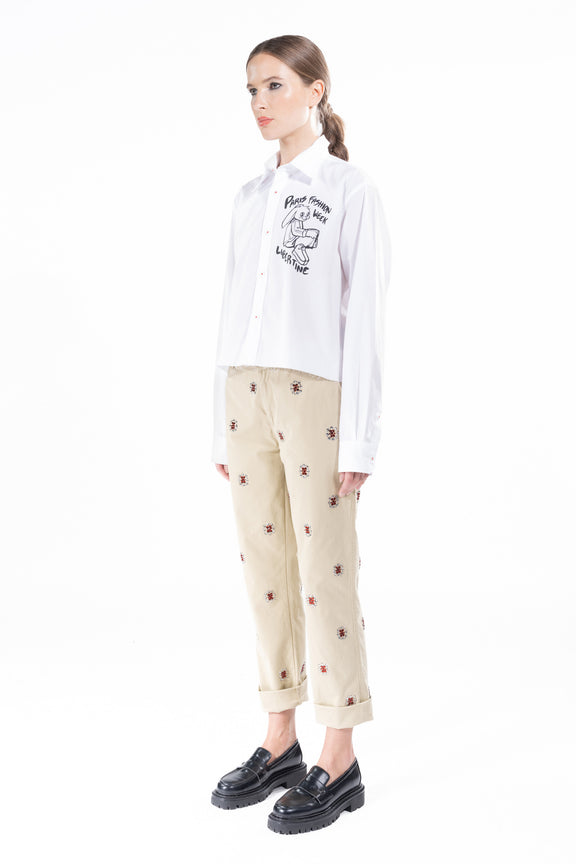 'VICTORIAN PINS' WOMEN'S CHINOS -  - Libertine