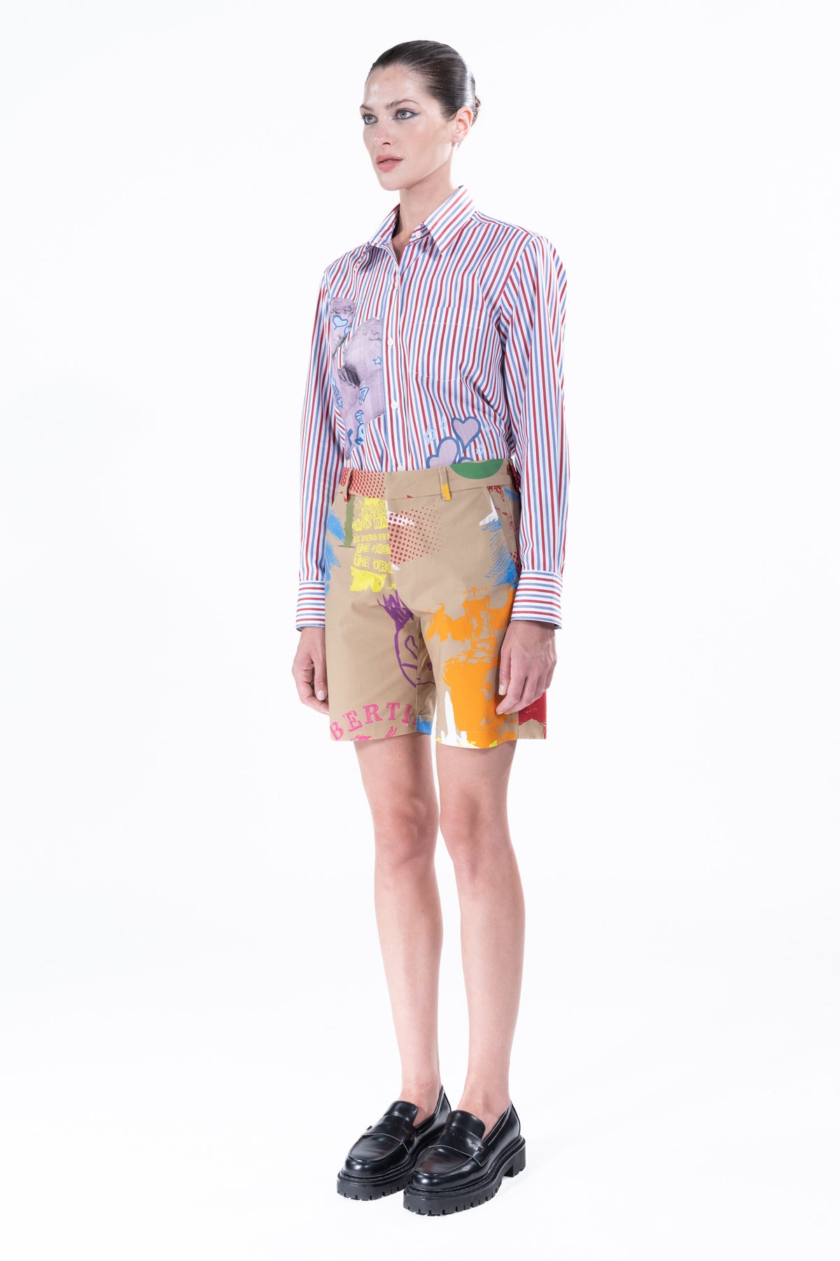'LIBERTINE SILK SCREENS' WOMEN'S SHORT -  - Libertine