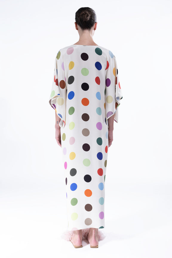 'SPOTS' KAFTAN DRESS -  - Libertine