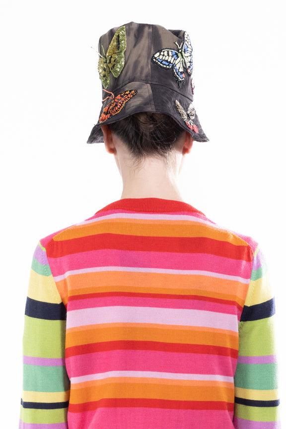 'Millions of Butterflies' Bucket Hat -  - Libertine