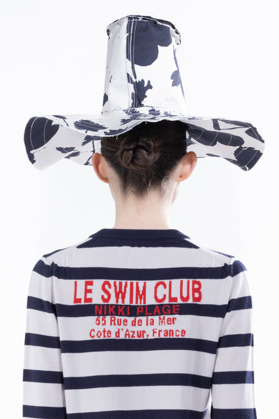 'CYANOTYPES' RIVER HAT -  - Libertine