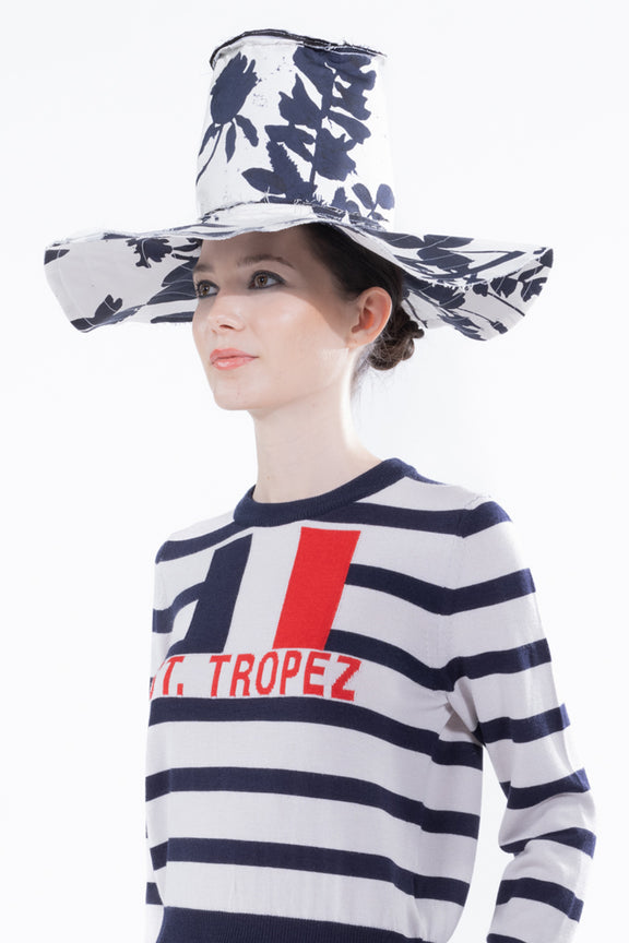 'CYANOTYPES' RIVER HAT -  - Libertine