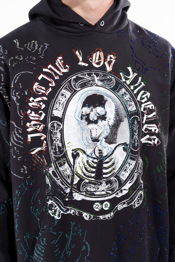 'Ashes to Ashes with Crystals' Hoodie -  - Libertine