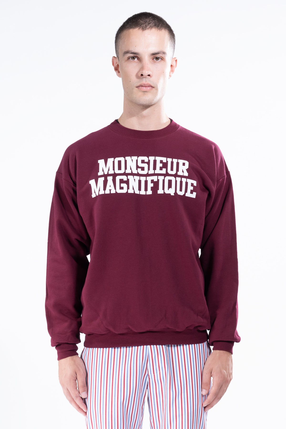 'Monsieur' Crewneck Sweatshirt -  - Libertine