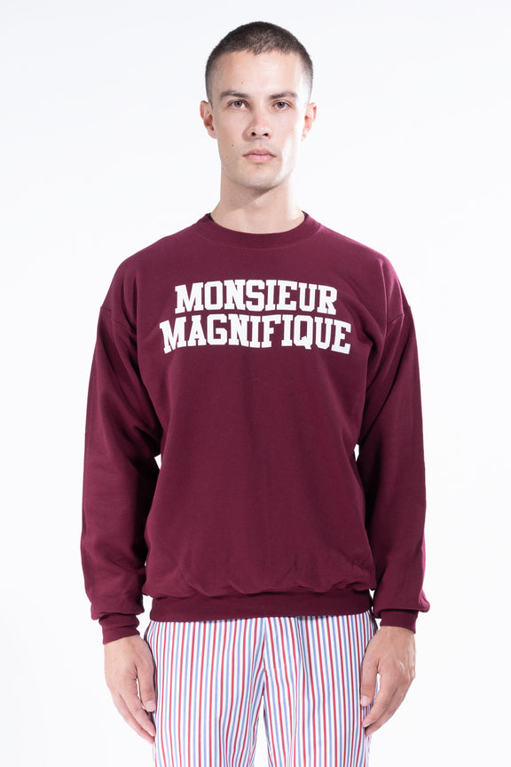 'Monsieur' Crewneck Sweatshirt -  - Libertine