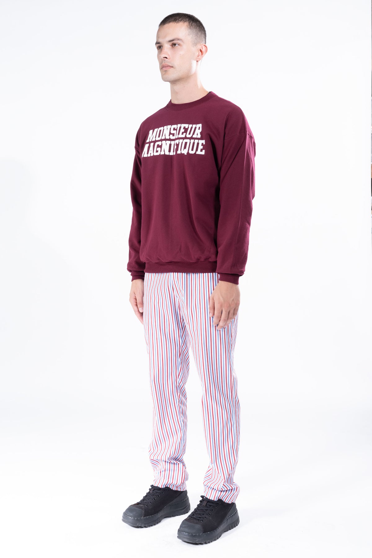 'Monsieur' Crewneck Sweatshirt -  - Libertine