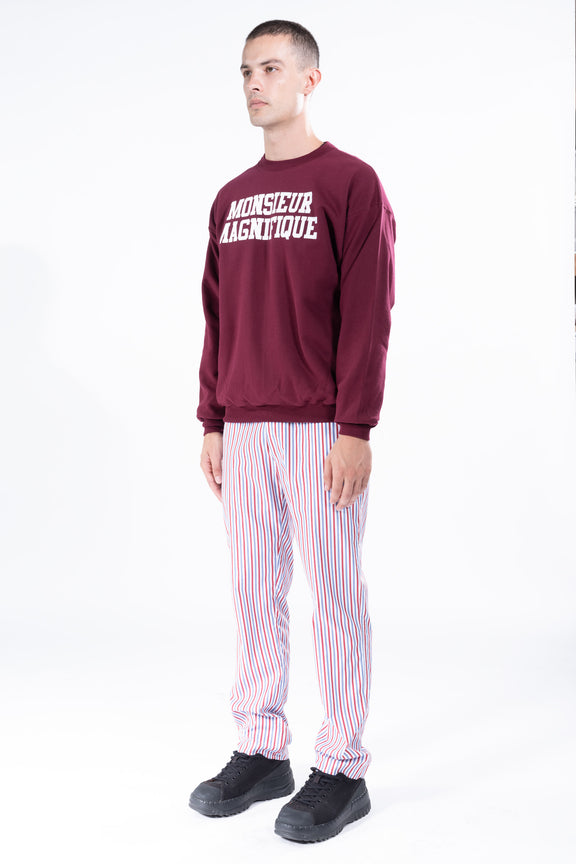 'Monsieur' Crewneck Sweatshirt -  - Libertine