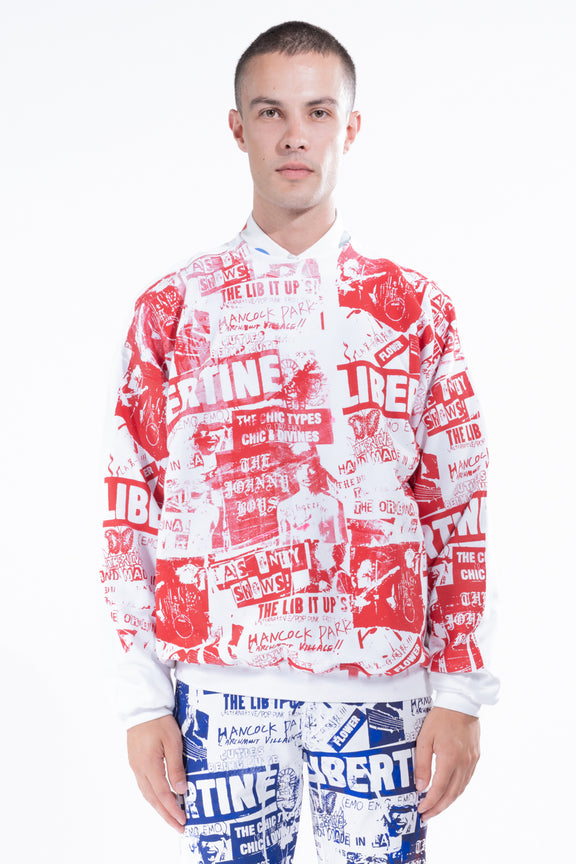 'Lib Flyer' Crewneck Sweatshirt -  - Libertine